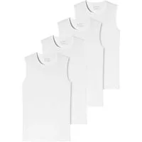 Schiesser Unterhemd 95/5 (Sparpack, 2er-Pack) mit breiten Trägern im 4er Pack