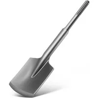 XERSEK Universalbohrer SDS Max Schaufelmeißel 435x110 mm Abbruchhammer Meißel Breitmeißel, (Asphaltmeißel Lehmspaten 40CR Legierung hohe Härte anglebig stark), Abbruchmeißel Flachmeißel für Renovierung & Erdarbeiten