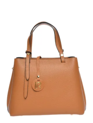 Isabella Rhea Braun Rindsledertasche