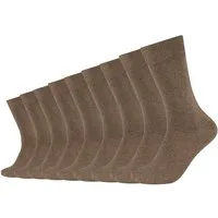 Camano Socken comfort (9 Paar) mit verstärktem Fersen- und Zehenbereich