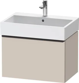 Duravit D-Neo Waschtischunterbau wandhängend Taupe Matt 684x442x440 mm - DE42720BD910000 DE42720BD910000