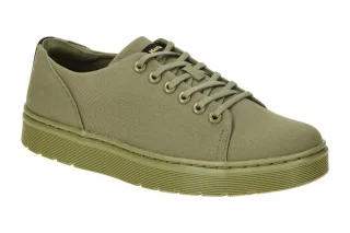 Dr. Martens 31656357 Dante Lo Muted Olive Unisex Schn?rschuhe Canvas Textil F...