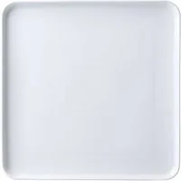 Ritzenhoff & Breker Servierplatte Skagen Platte quadratisch 25 cm Porzellan weiss Servierplatte, Porzellan, (1-tlg)