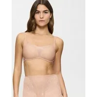 Triumph Bügelloser BH Shape Smart Ellipse glättend, tieferes Dekolleté, wellenförmigen Jacquard-Mesh