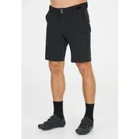 Endurance Athlecia Fahrradhose Benal M 2-in-1 Cycling/MTB Shorts Black
