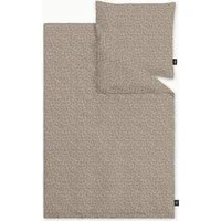 Sansibar Sylt Bettwäsche Bettwäsche SANSIBAR Satin BL 135x200 cm braun Bettbezug Bettzeug