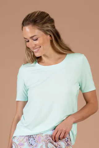 Nina von C. - Halbarm Shirt lagune - Gr. - 40