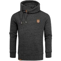 Amaci&Sons Kapuzenpullover HENDERSON Kapuzenpullover Herren Basic Kontrast Sweatjacke Pullover Hoodie Sweatshirt