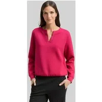 TOM TAILOR Sweatshirt Strick & Sweatshirts Scuba Sweatshirt mit Strasssteinen