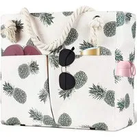 MOPUEA Strandtasche Strandtasche wasserdicht Damen mit Reißverschluss und großem Stauraum (XXL Strandtasche für Strand, Reisen, Sport und Einkäufe, Viel Stauraum für Handtücher, Kleidung und Strandzubehör), Wasserdicht, reißfest, leicht, großes Nassf
