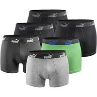 PUMA Boxershorts Herren Boxershorts 6er-Pack