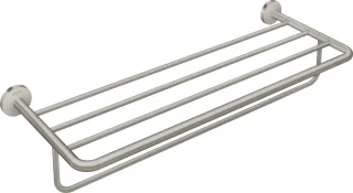Hansgrohe Handtuchablage mit Handtuchhalter 42843800
