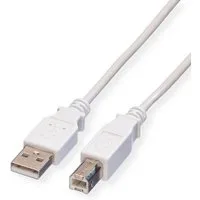 VALUE USB 2.0 Kabel USB-Kabel, USB 2.0 Typ A Männlich (Stecker), USB 2.0 Typ B Männlich (Stecker) (300.0 cm), Typ A-B