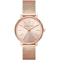 MICHAEL KORS Quarzuhr PYPER MK4340, Armbanduhr, Damenuhr, Glassteine, Edelstahlarmband
