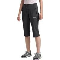 Jack Wolfskin 3/4-Hose HIKEOUT mit 2 Hüfttaschen, atmungsaktiv, schnell trocknend, wasserabweisend