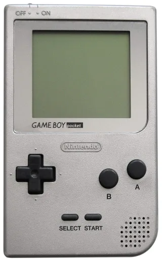 Nintendo Game Boy Pocket silber