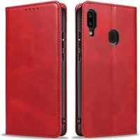 Tec-Expert Handyhülle Tasche Hülle für Samsung Galaxy A40 5.9 Zoll, 5.9", Cover Klapphülle Case mit Kartenfach Fliphülle aufstellbar