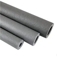 Scorprotect® Steinwolle PE Rohrisolierung angeschlitzt Farbe grau 1 Meter