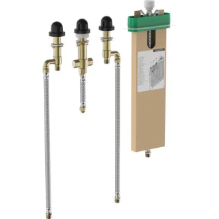 hansgrohe Grundkörper 13440180 für 4-Loch-Wannenrandarmatur, DN 15