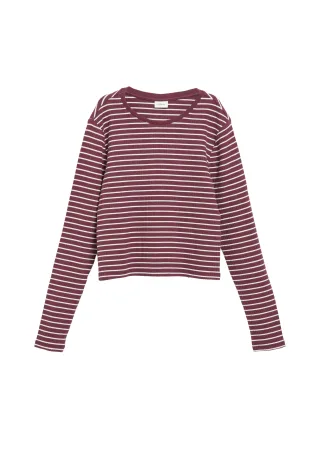 s.Oliver - T-Shirt rot/weiß - Gr. - 140