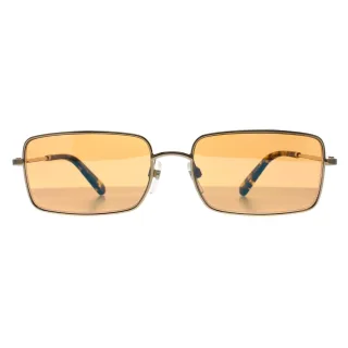 Marc Jacobs Rectangle Damen Gold Blau Spiegel MARC 771/N/S