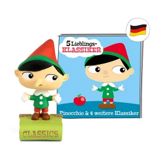 tonies 01-0120 - 5 Lieblings-Klassiker: Pinocchio und 4 weitere Klassiker