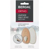 Bergal Halbsohlen Lederhalbsohle mit Pelotte