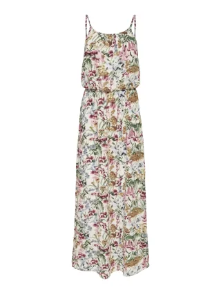 ONLY - ONLWINNER LIFE S/L MAXI DRESS NOOS WVN cloud dancer 7 - Gr. - 36