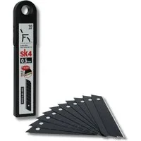 FurniSafe Cuttermesser FurniSafe 100 mm x 18 mm Klingen 10 x Ersatzklingen aus SK4 Stahl, Klinge: 18,00 cm, Carbonstahl