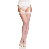 Antie Halterlose Strümpfe Damen Strapsstrümpfe bunt Strümpfe für Strapsgürtel O 4006 20 DEN