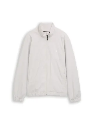 Denim Tom Tailor - Blouson Jacke aus wasserabweisendem Material light dawn grey - Gr. - S