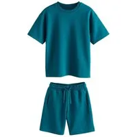 Next T-Shirt & Shorts Relaxed Fit T-Shirt und Shorts, Set (2-tlg)