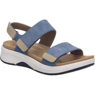 JOSEF SEIBEL Damen Sandale Estelle 04 in slate blue-kombi