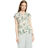 Betty&Co Kurzarmshirt Damen mit Tunnelzug (1-tlg)