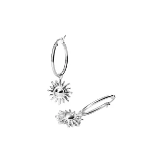 Purelei Charm Core Collection Earring-Sun-Silver