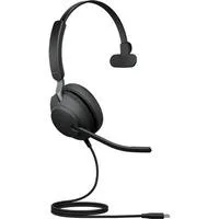 Evolve2 40 SE, Headset schwarz, Mono, USB-C, UC