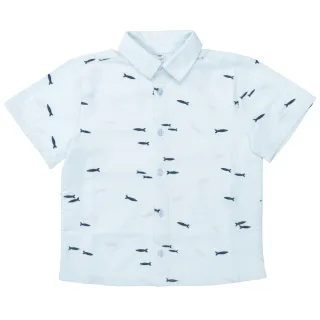 BASEFIELD - Kn.-Hemd sky blue - Gr. - 110