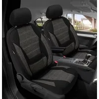 BREMER SITZBEZÜGE Autositzbezug für Mercedes Vito V Klasse W447 Bj ab 2014 (2K24), Set, 2-tlg., Schonbezüge Sitzbezüge Fahrer und Beifahrer, in Schwarz