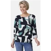 STOOKER WOMEN Langarmshirt CARLY Langarmshirt Rundhals Loose Fit Shirt Rundhals Langarm für Damen