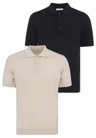 Polo Shirt Kurzarm Polo Shirt Kurzarm 2Er-Pack