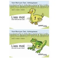 Lies mal - Hefte Band 1 und Band 2 (Paket) / Peter Wachendorf, Vom Wort zum Text - Anfangslesen