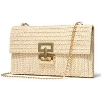 nsihing Umhängetasche Strohtasche Damen 2-in-1 Clutch & Umhängetasche Boho, Sommer Strand Tasche, Raffia, Leicht & Stilvoll