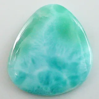 33,06 ct Larimar Edelstein – Natürlicher unbehandelter Heilstein aus der Karibik