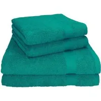 Betz Handtuch Set 4-tlg. PREMIUM 2 Handtücher und 2 Duschtücher, 100% Baumwolle (4-St)