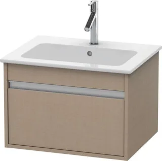 Duravit Ketho Waschtischunterbau wandhängend Leinen Matt 600x475x410 mm - KT641807575 KT641807575