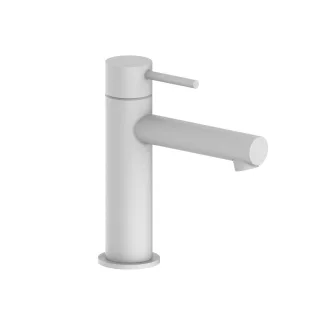 Herzbach SIRO WHITE WT-Einlochbatterie M-Size ohne Ablauf Weiß matt, 30.120320.1.07 30.120320.1.07