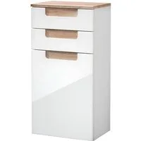 welltime Unterschrank Siena Breite 40 cm, mit hochglänzenden Fronten
