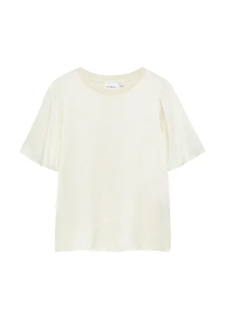 comma - T-Shirt beige - Gr. - 40