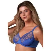 Elbrina Bügel-BH EMBROIDERY breite Träger, ohne Schale, mit Bügel, mit Spitze, feminin