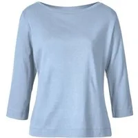 Himalaya Clothing 3/4-Arm-Shirt Basic Shirt 3/4 Arm Damen "Alma" mit Rundhalsausschnitt Bio-Baumwolle Vielseitiges Shirt mit hohem Tragekomfort